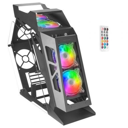 Mars Gaming MC61 Negro Caja PC Gaming Compacta Micro-ATX